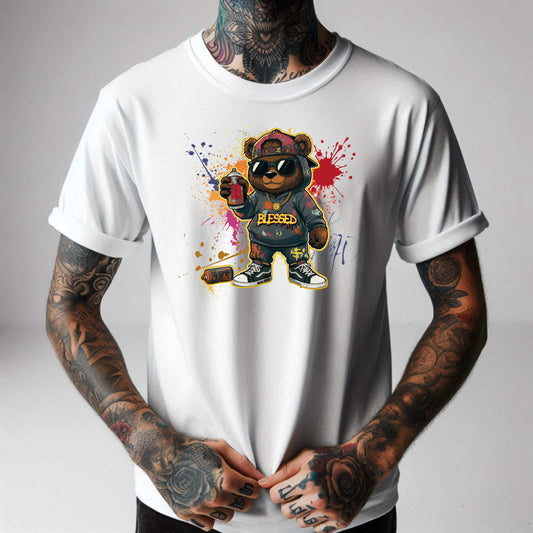 Blessed Graffiti Bear T-shirt