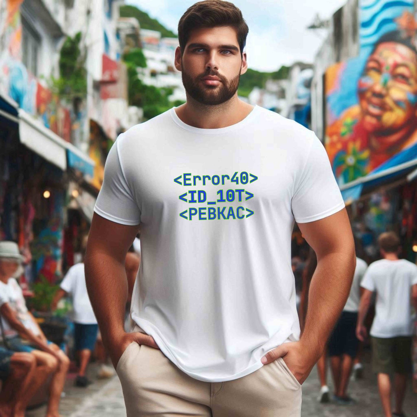 Error 40 ID10T PEBKAC IT Issues T-Shirt