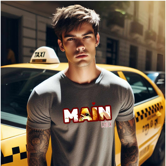 Heart Main and Side Chicks T-Shirts (Sold Separately)