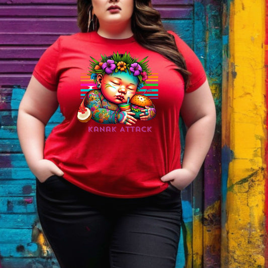 Kanak Attack Hawaiian Style T-Shirt