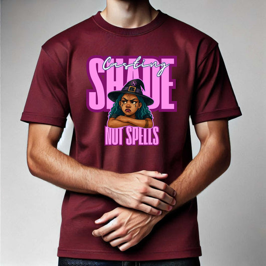 Casting Shade Not Spells - Halloween T-Shirt