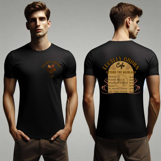Legally Brown Cafe Beyond the Mainland T-Shirt