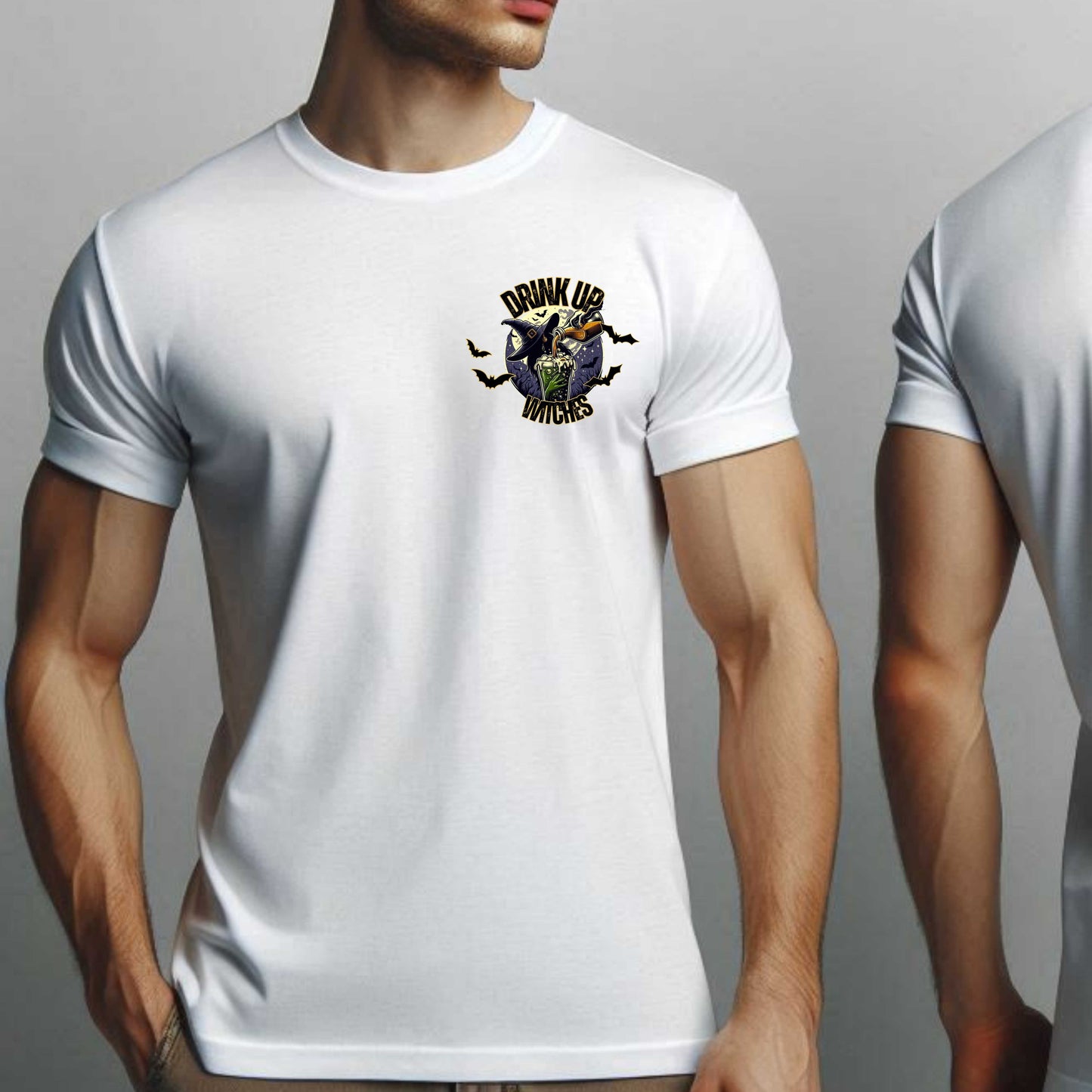 Three Witches Brew Crew - Drink Up Witches T-Shirt