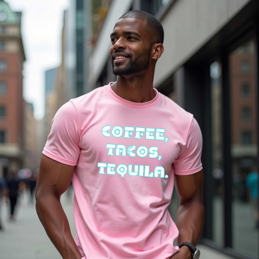 Coffee, Tacos, Tequila T-shirt