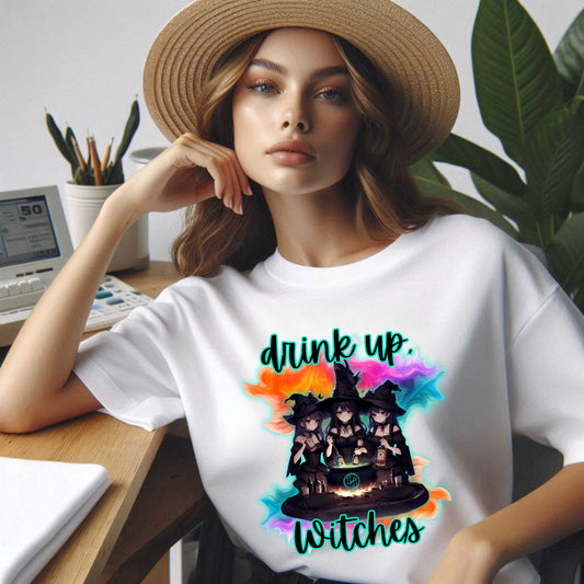 Drink Up Witches - Halloween T-Shirt
