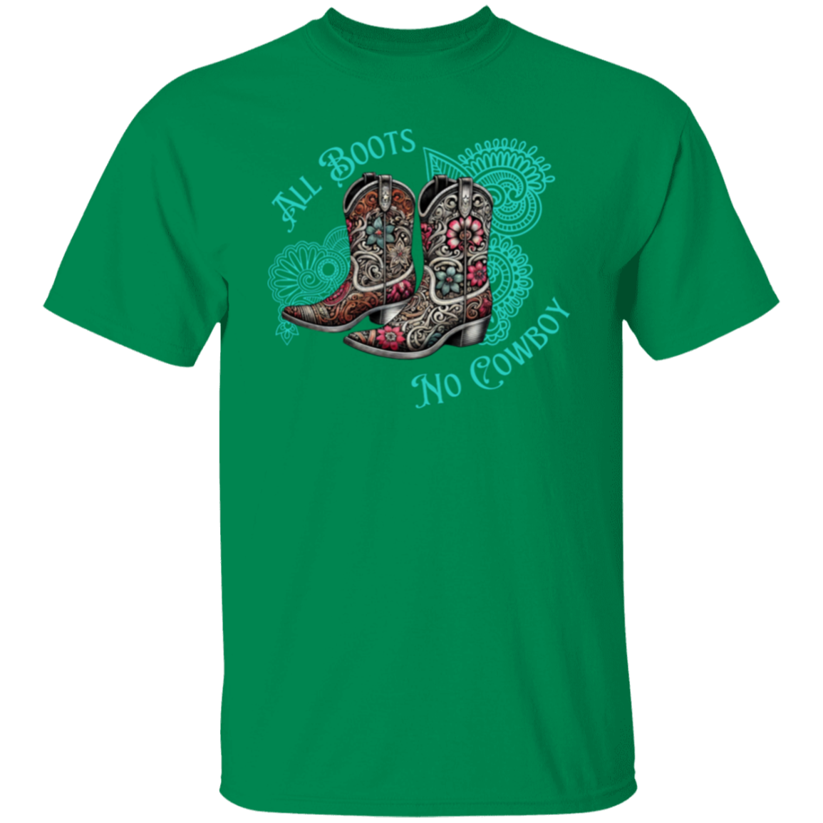 Camiseta All Boots No Cowboy