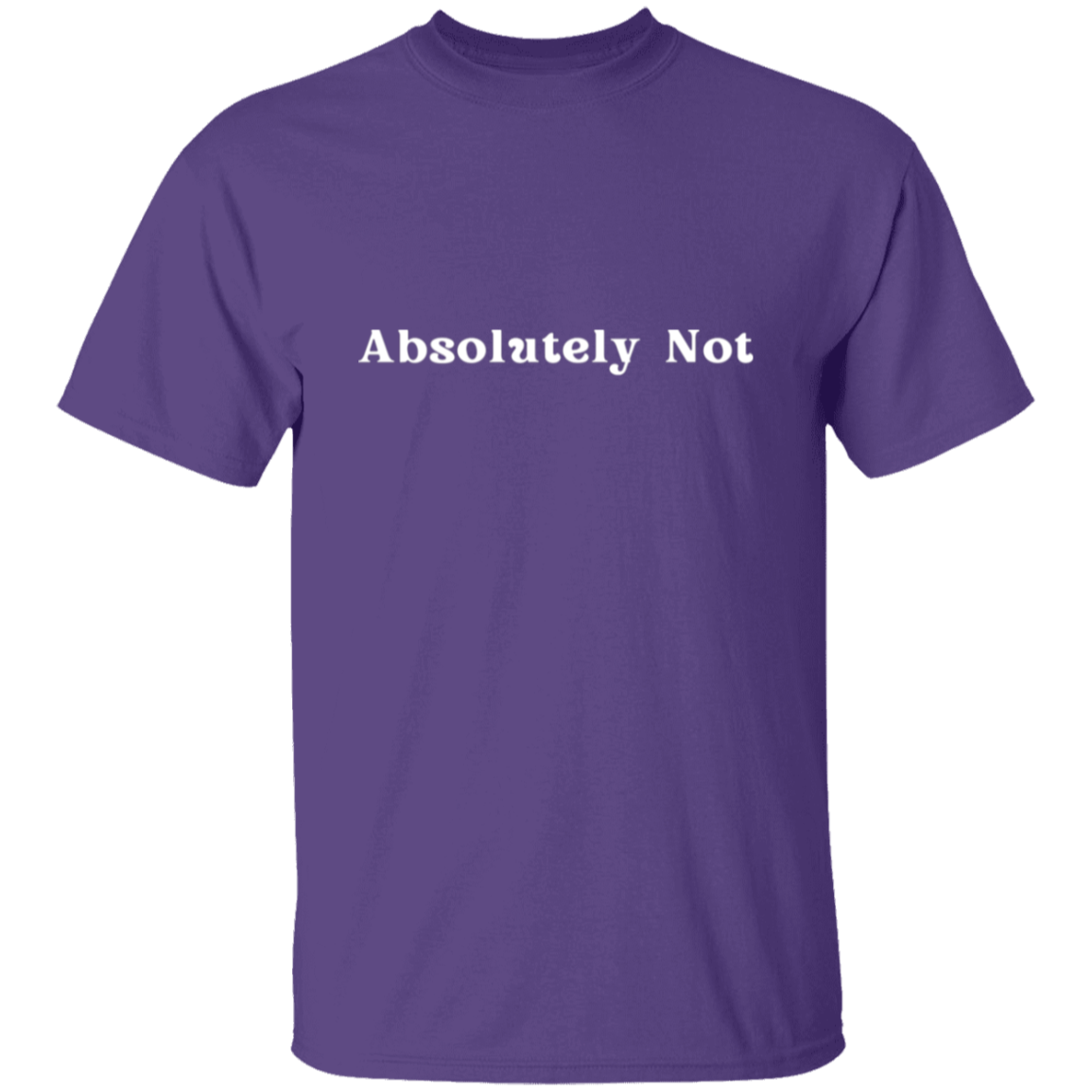 Camiseta Absolutamente no
