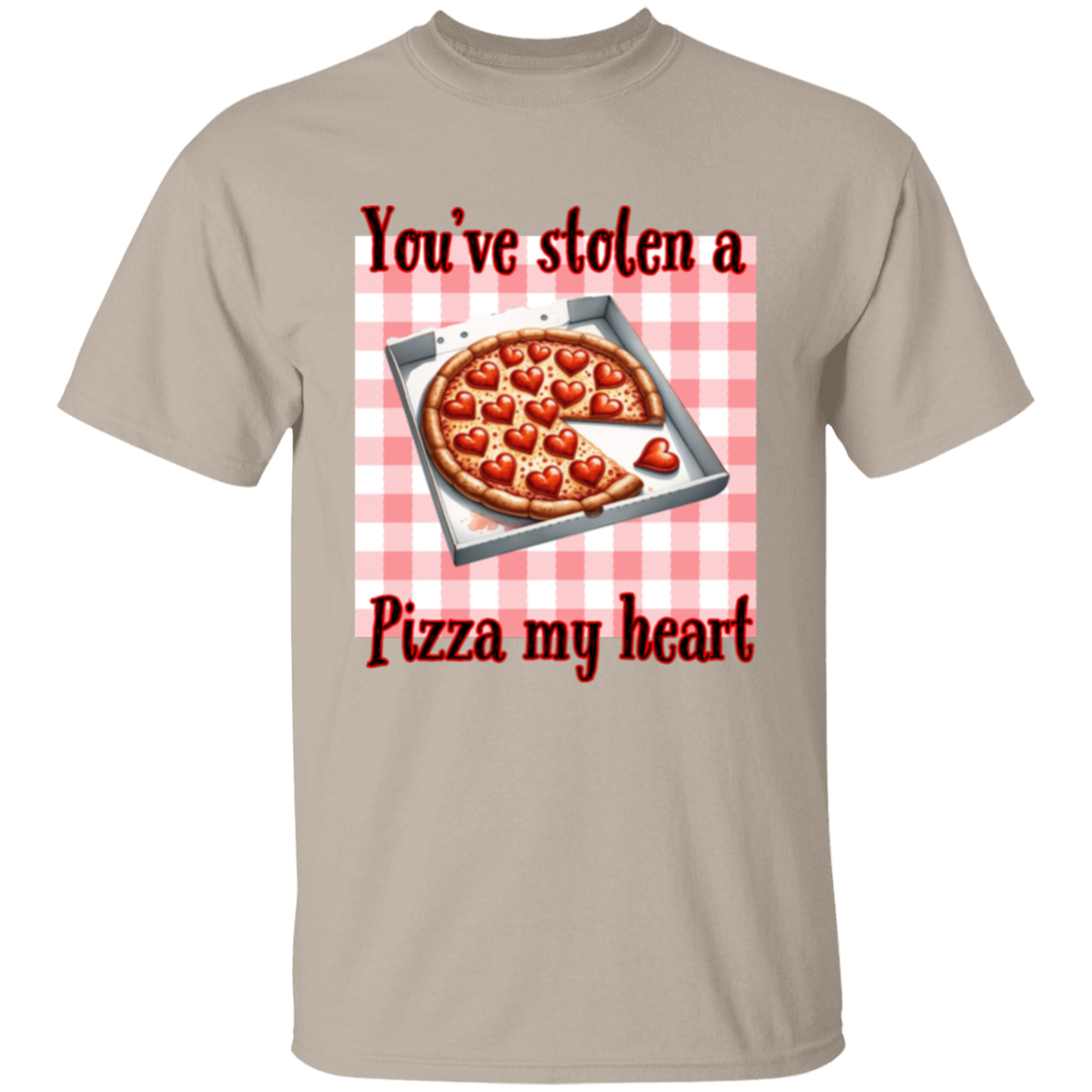 Camiseta Pizza Mi Corazón