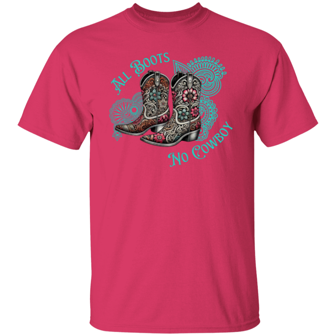 Camiseta All Boots No Cowboy