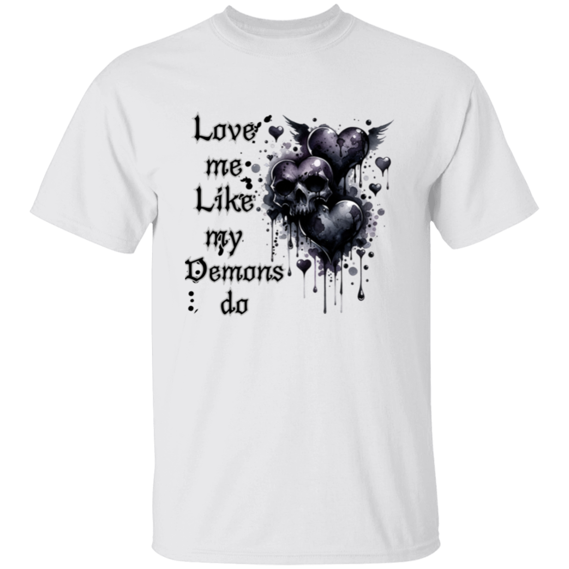 Camiseta "Ámame como lo hacen mis demonios"
