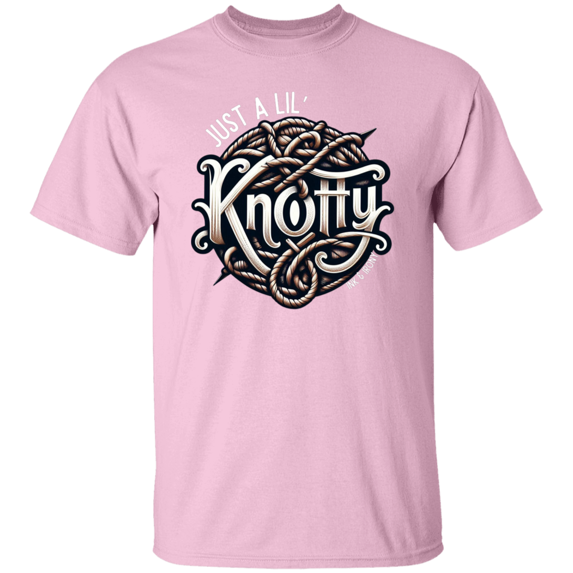 Camiseta con un pequeño nudo