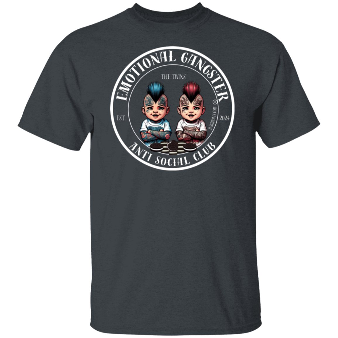 Camiseta de los gemelos: Gangster emocional