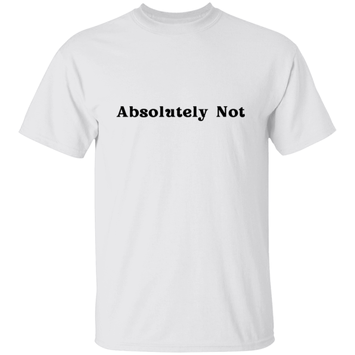 Camiseta Absolutamente no
