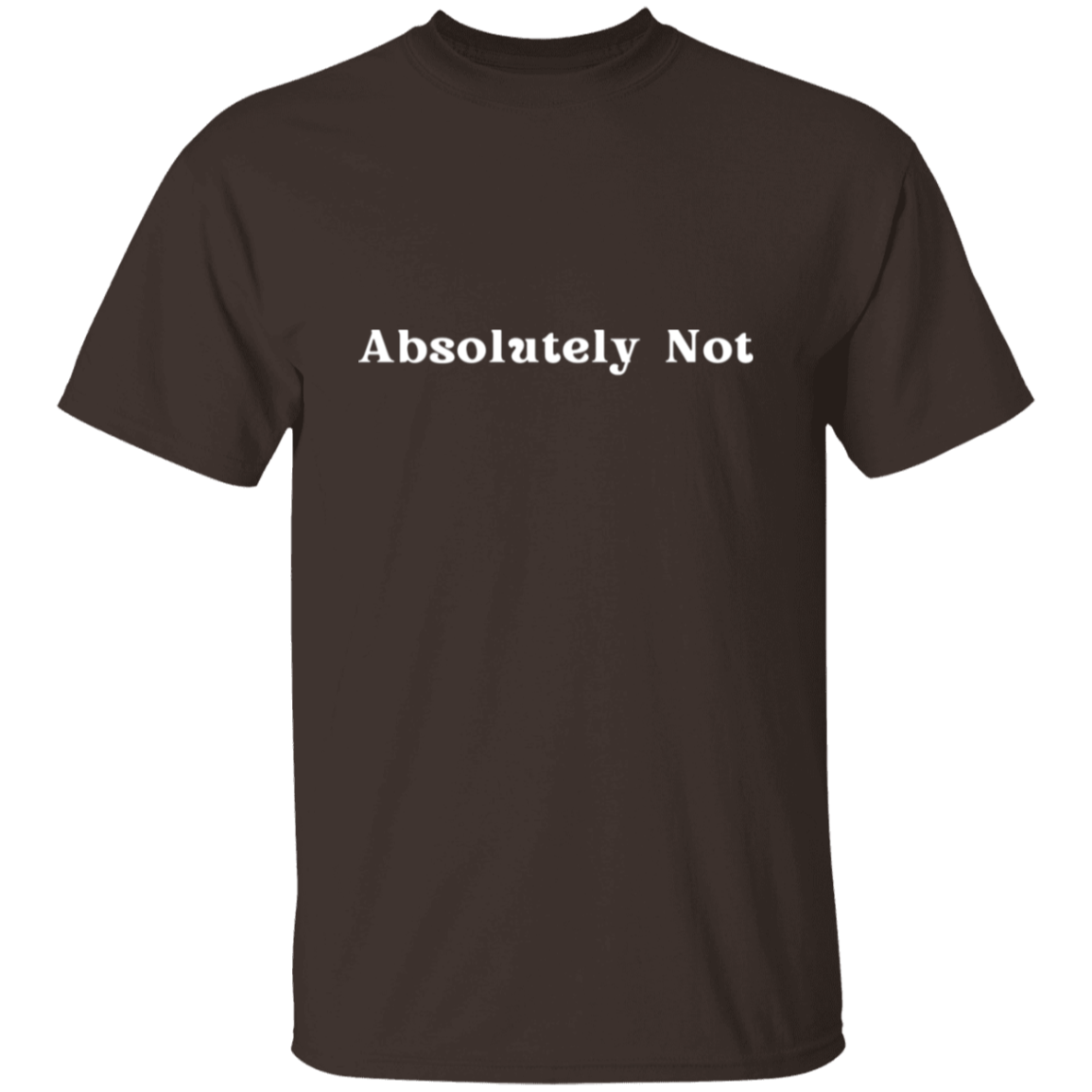 Camiseta Absolutamente no