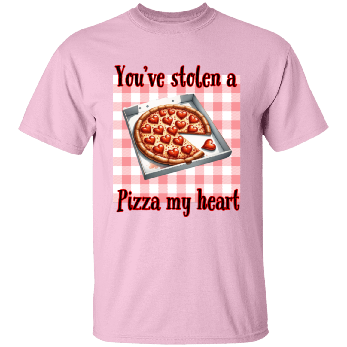 Camiseta Pizza Mi Corazón
