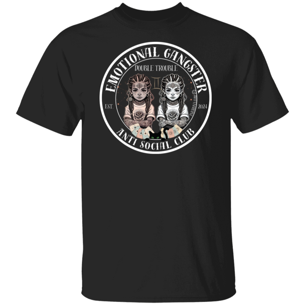 Camiseta Gangster emocional - Doble problema