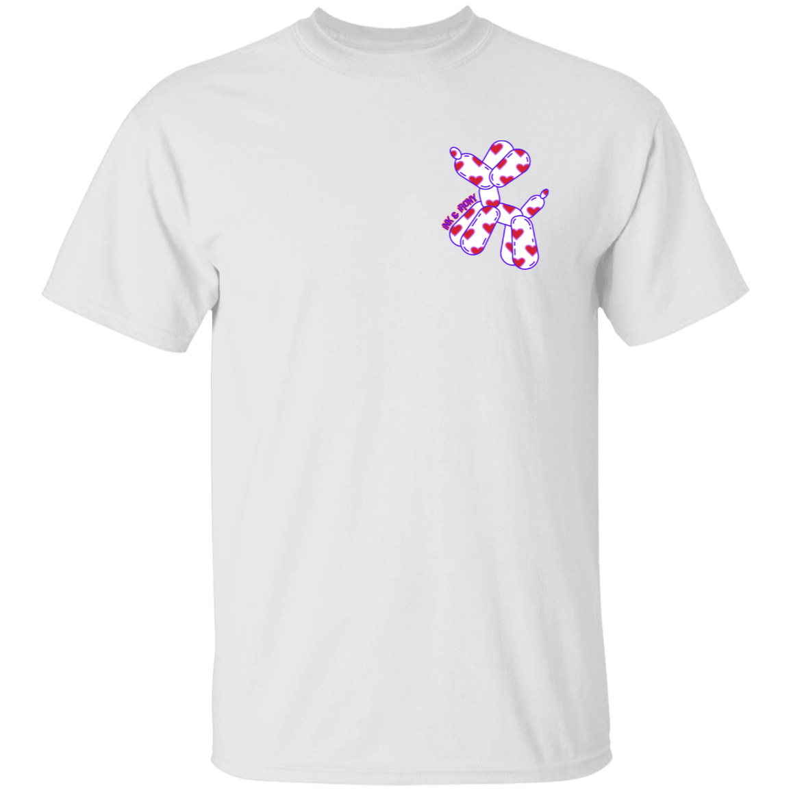 Balloon Puppy Hearts T-Shirt