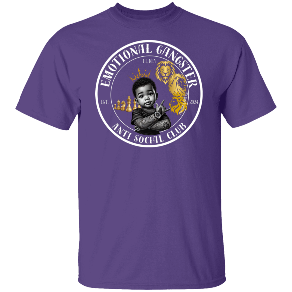 Camiseta El Rey - Gangster Emocional