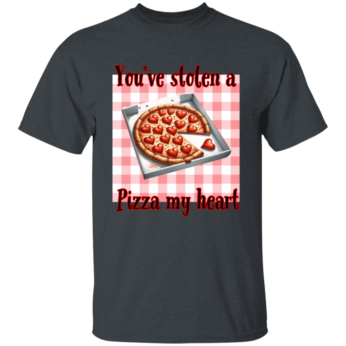 Camiseta Pizza Mi Corazón