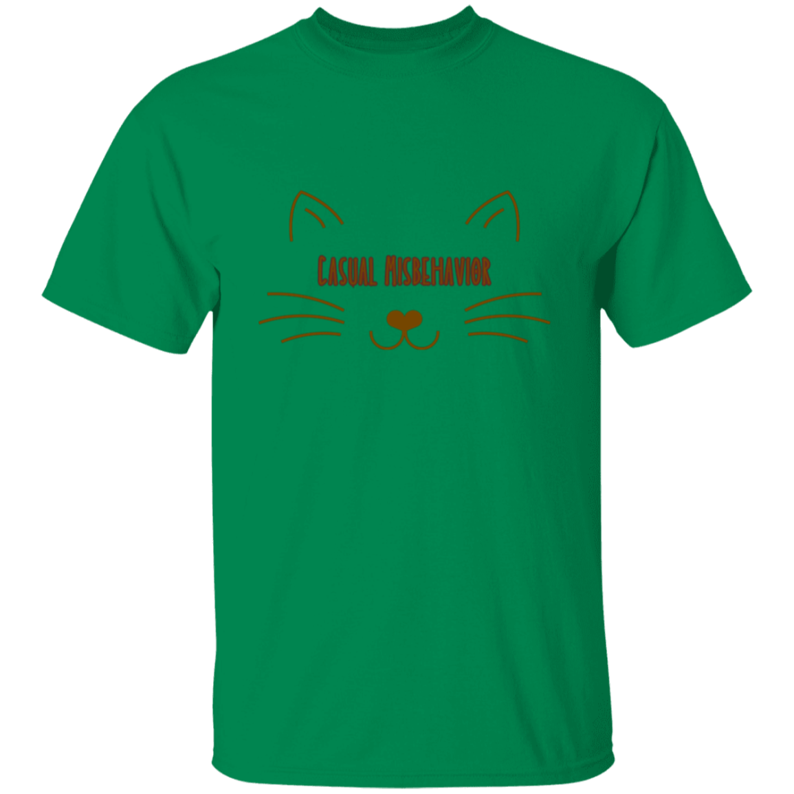 Camiseta informal de mala conducta