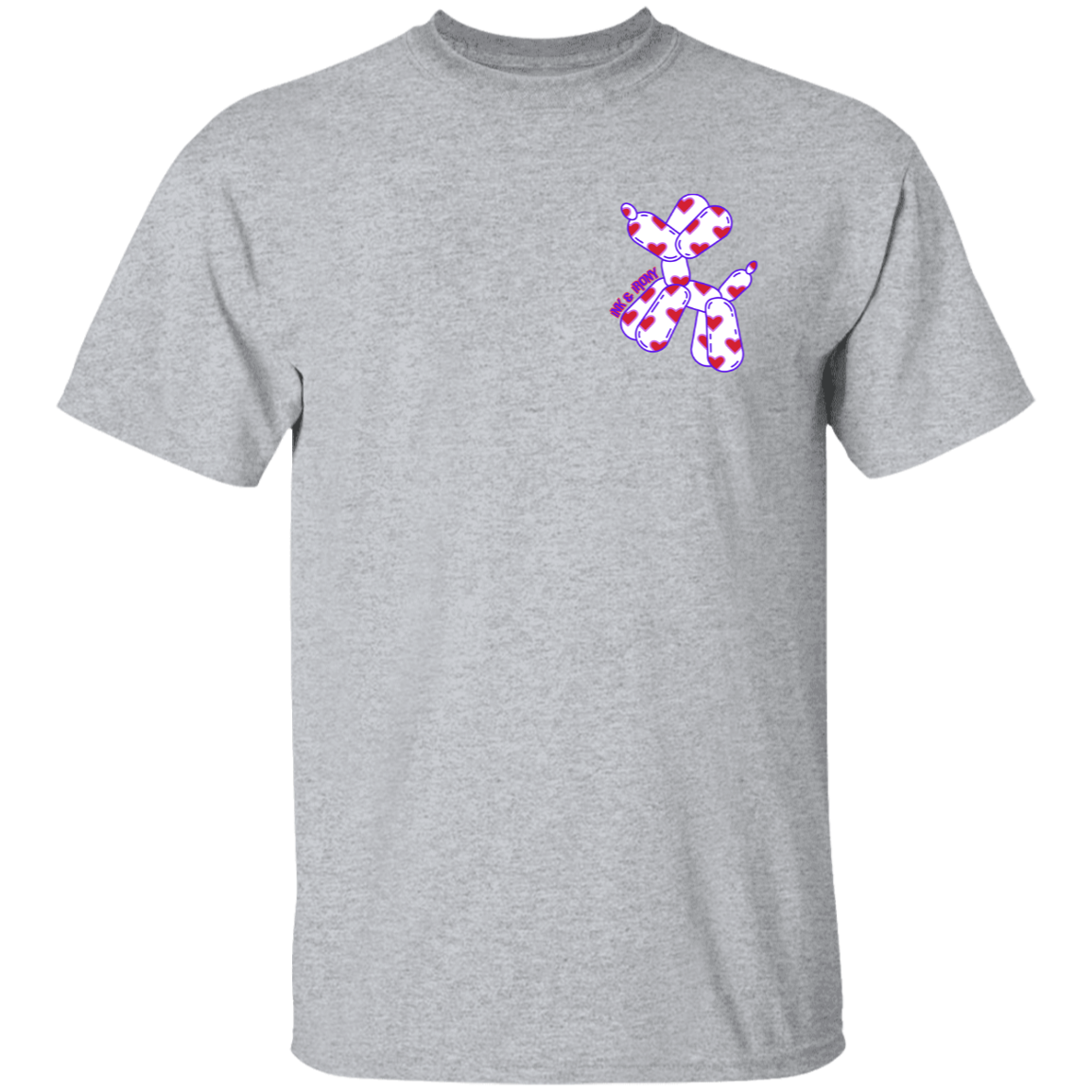Balloon Puppy Hearts T-Shirt