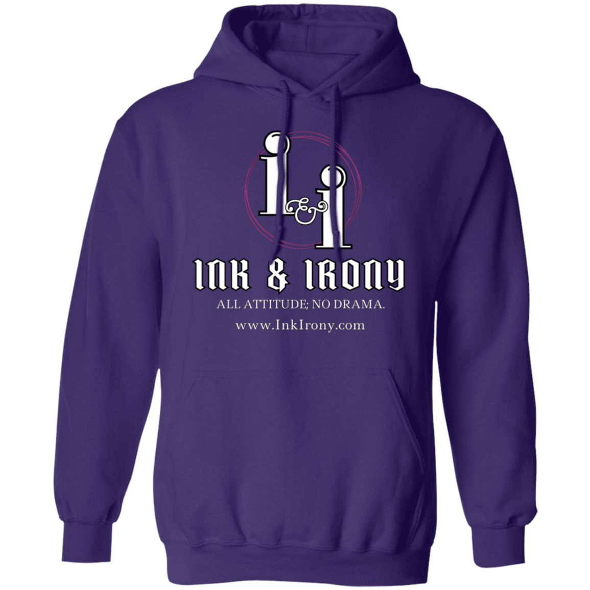 Sudadera con capucha Ink &amp; Irony