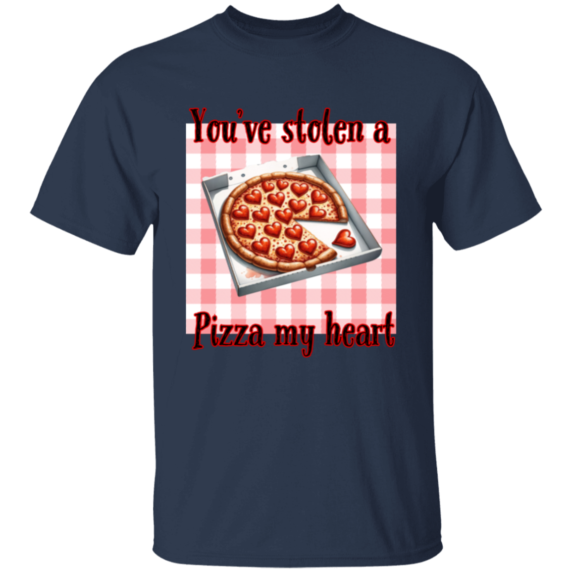 Camiseta Pizza Mi Corazón