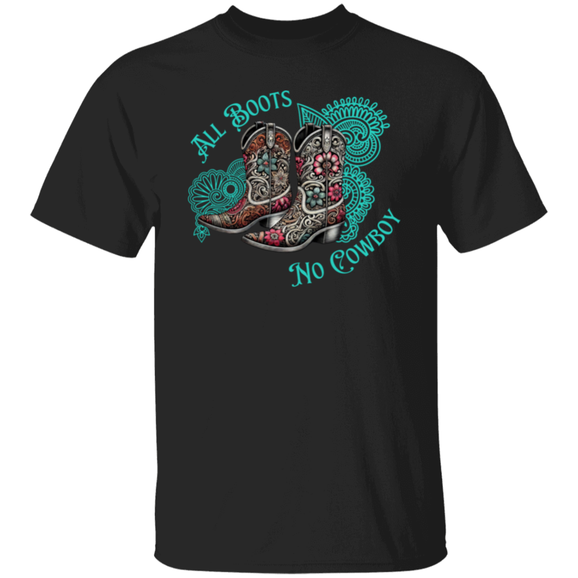 Camiseta All Boots No Cowboy