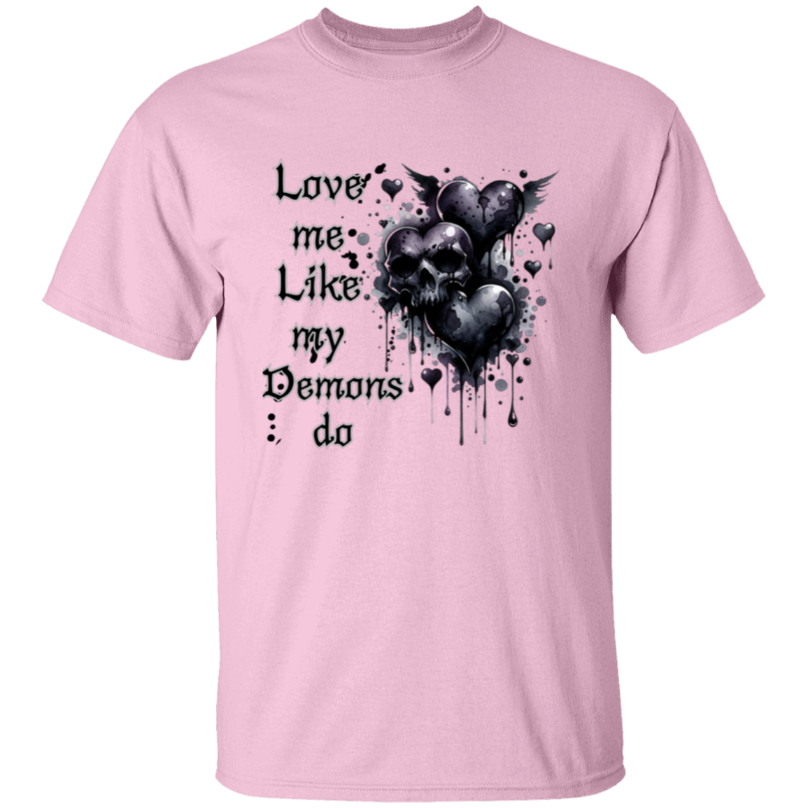 Camiseta "Ámame como lo hacen mis demonios"