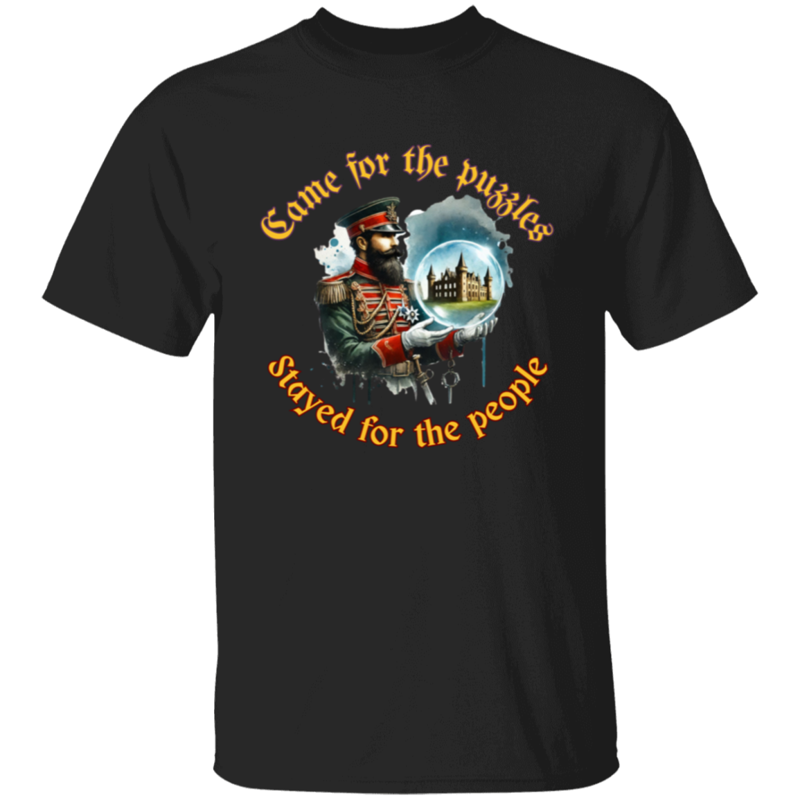 Camiseta "Vine por los rompecabezas"