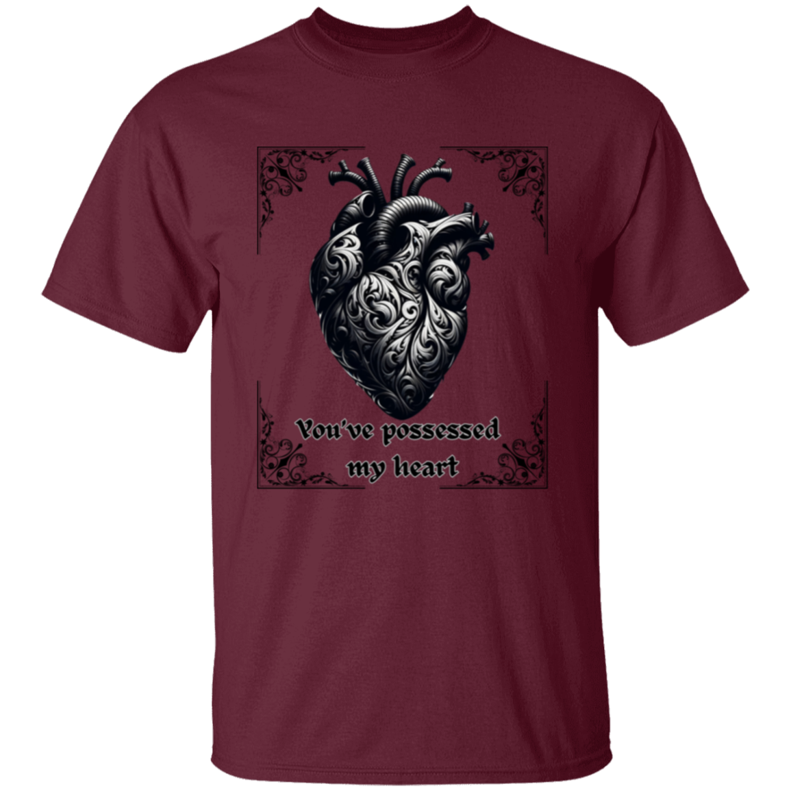 Camiseta "Has poseído mi corazón"