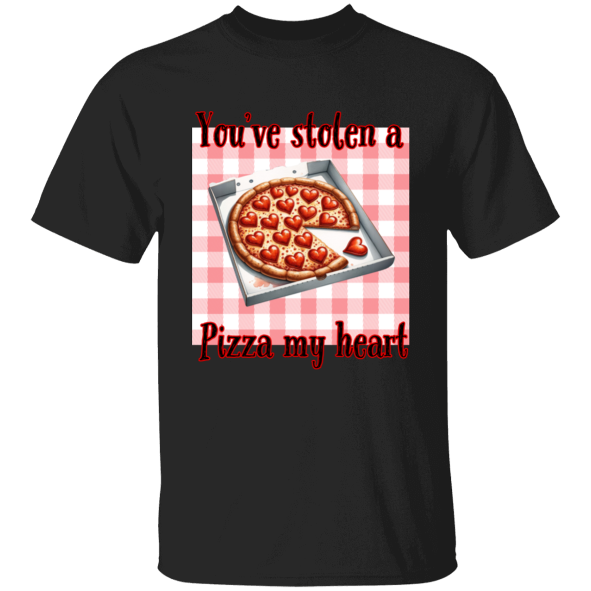 Camiseta Pizza Mi Corazón