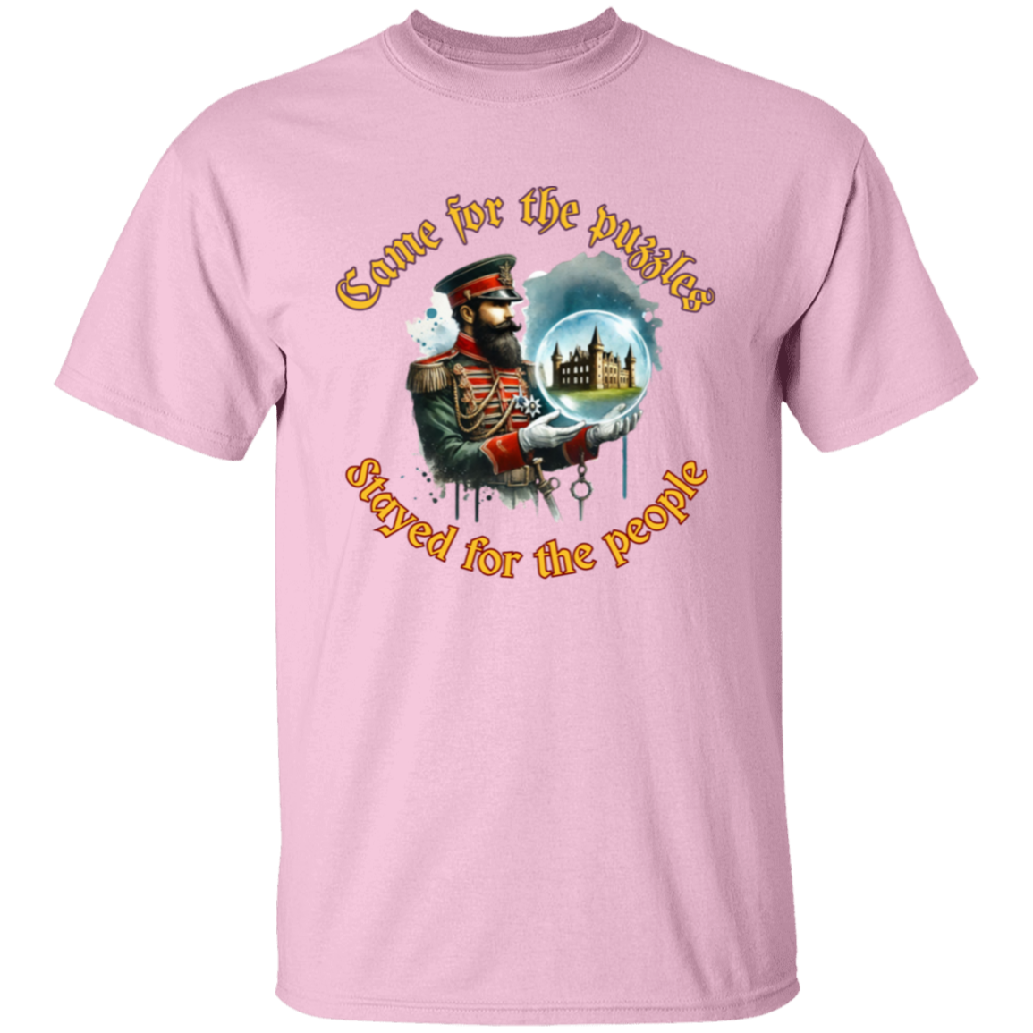 Camiseta "Vine por los rompecabezas"