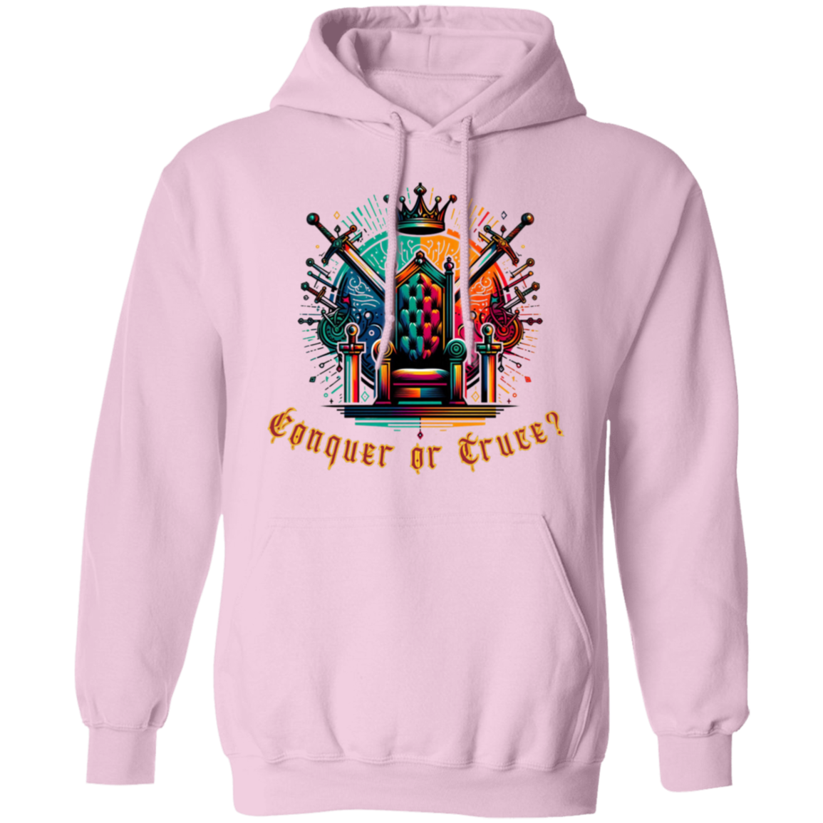 Conquer or Truce Pullover Hoodie