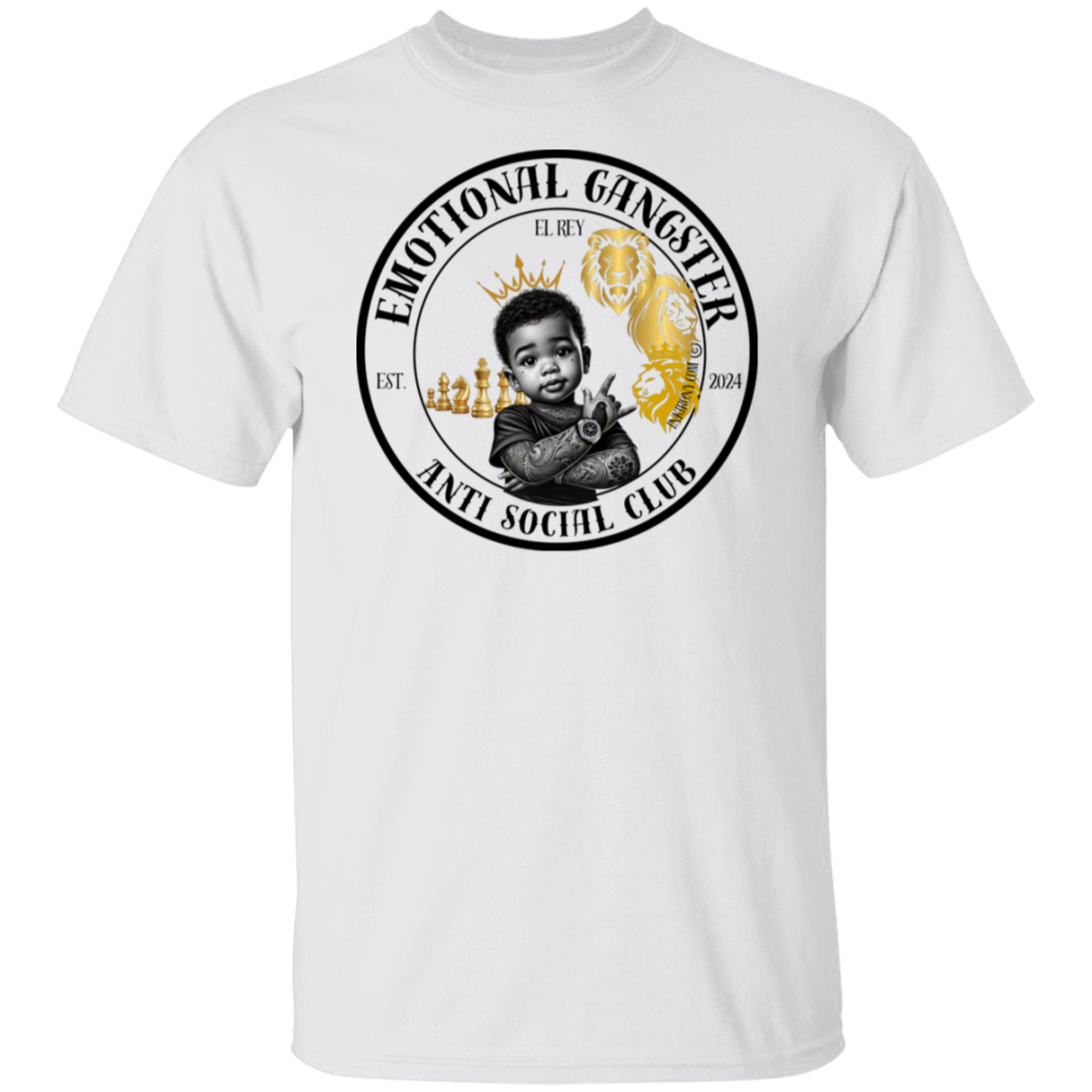 Camiseta El Rey - Gangster Emocional