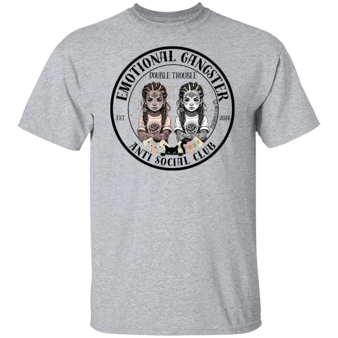 Camiseta Gangster emocional - Doble problema