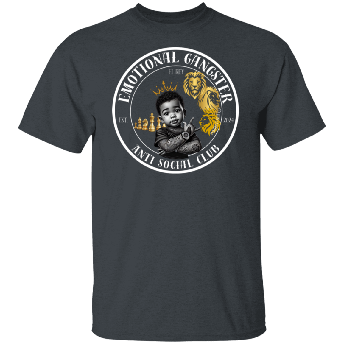 Camiseta El Rey - Gangster Emocional