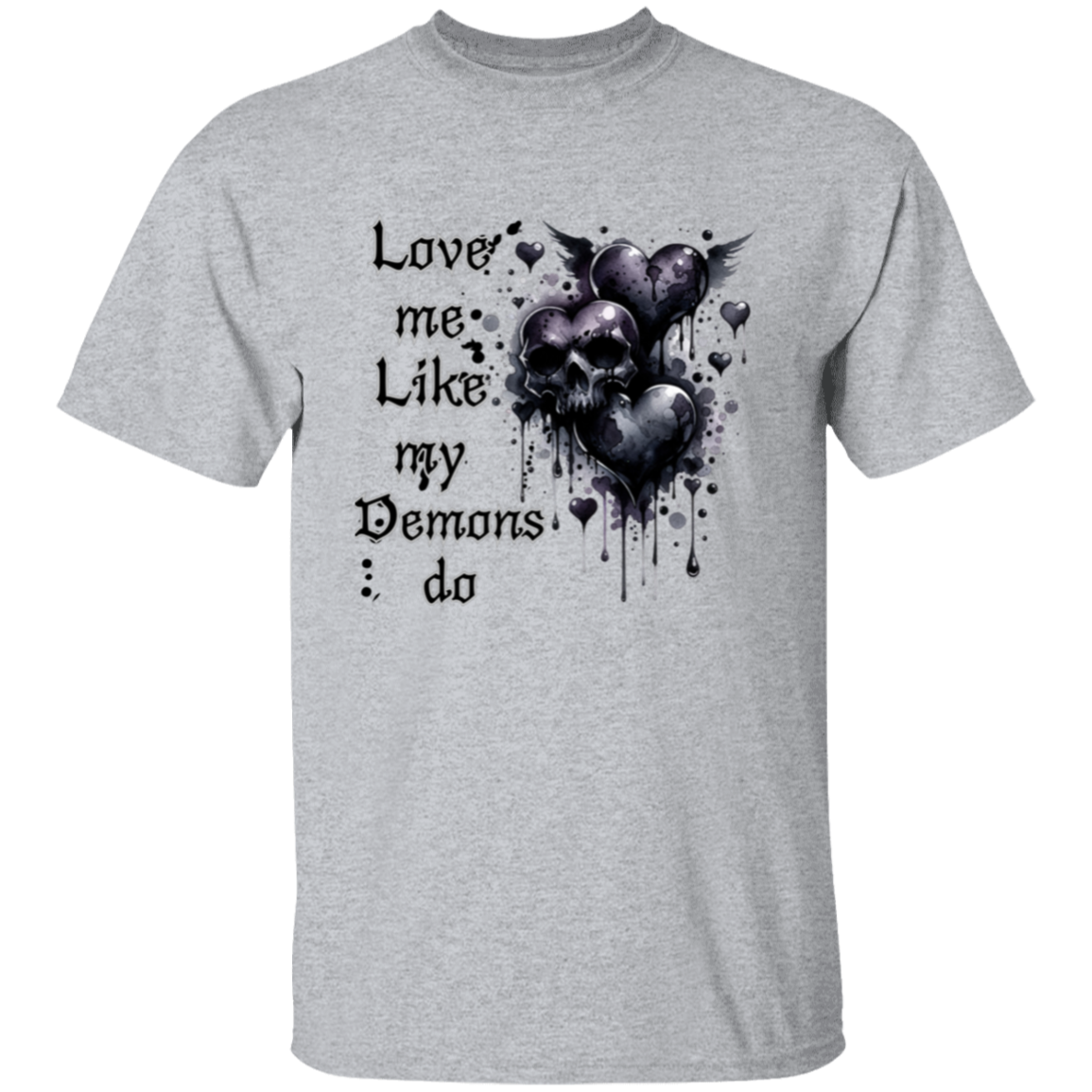 Camiseta "Ámame como lo hacen mis demonios"