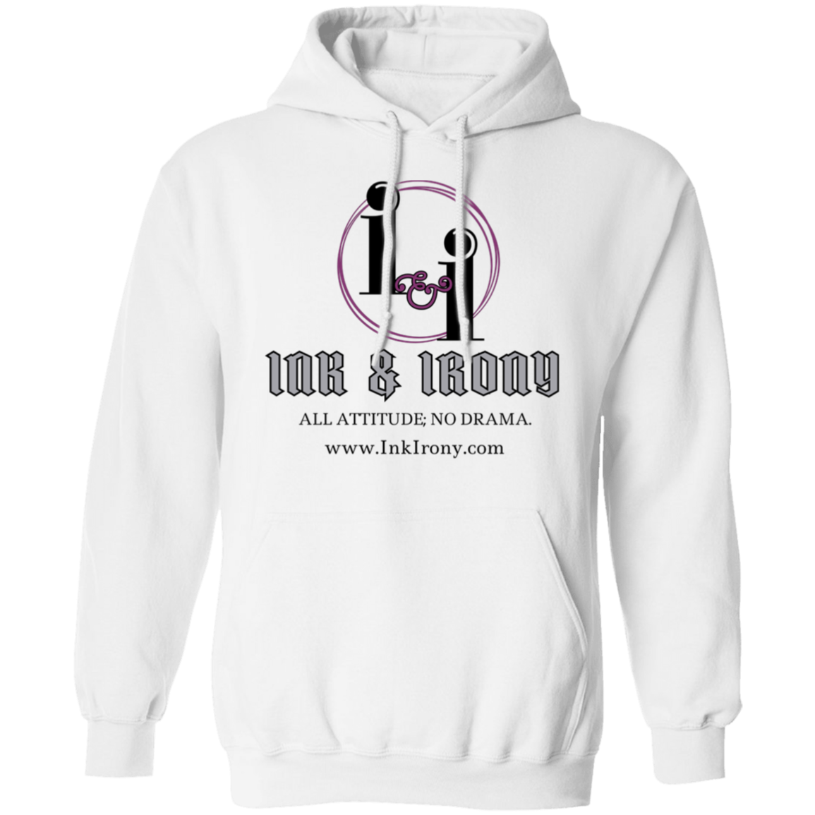 Sudadera con capucha Ink &amp; Irony