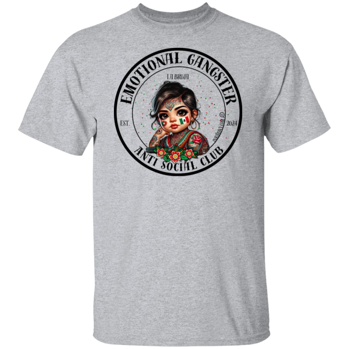 Camiseta Emotional Gangster - La Bruja