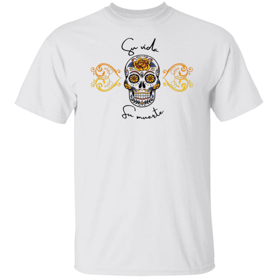 Camiseta Sugarskull Su Vida Su Muerte