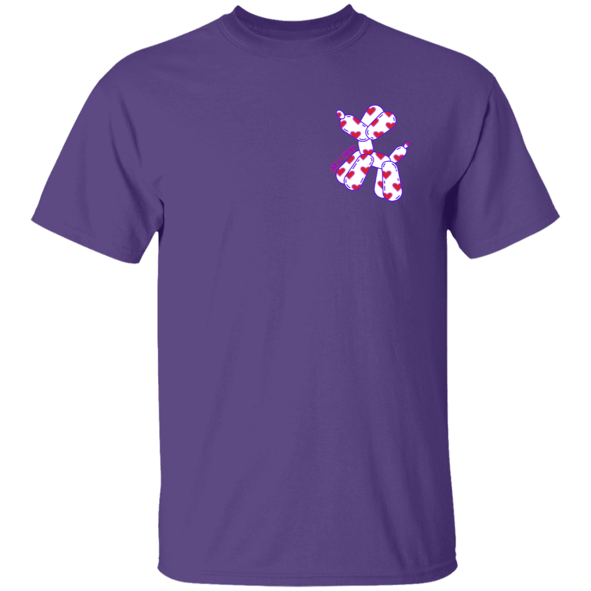 Balloon Puppy Hearts T-Shirt