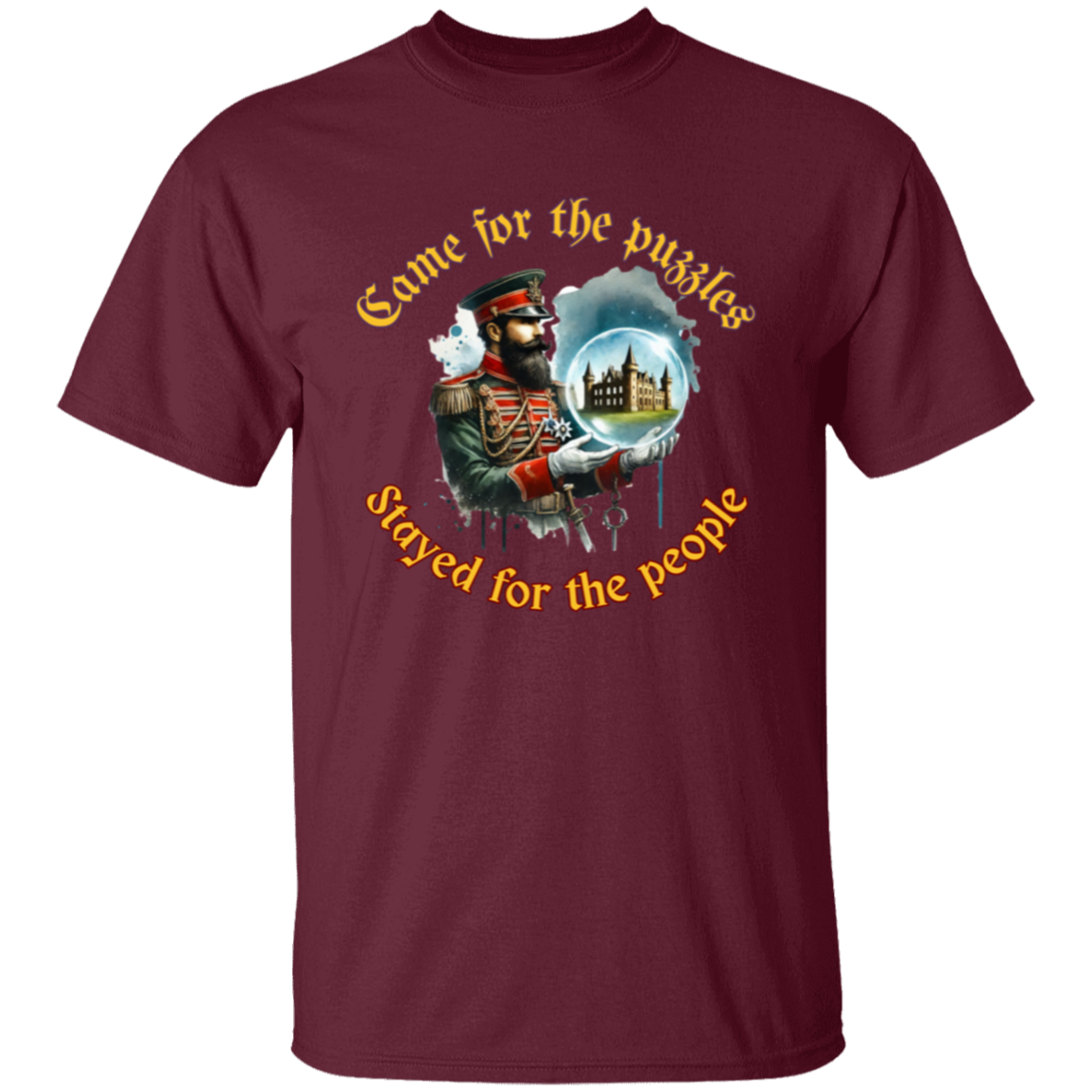 Camiseta "Vine por los rompecabezas"