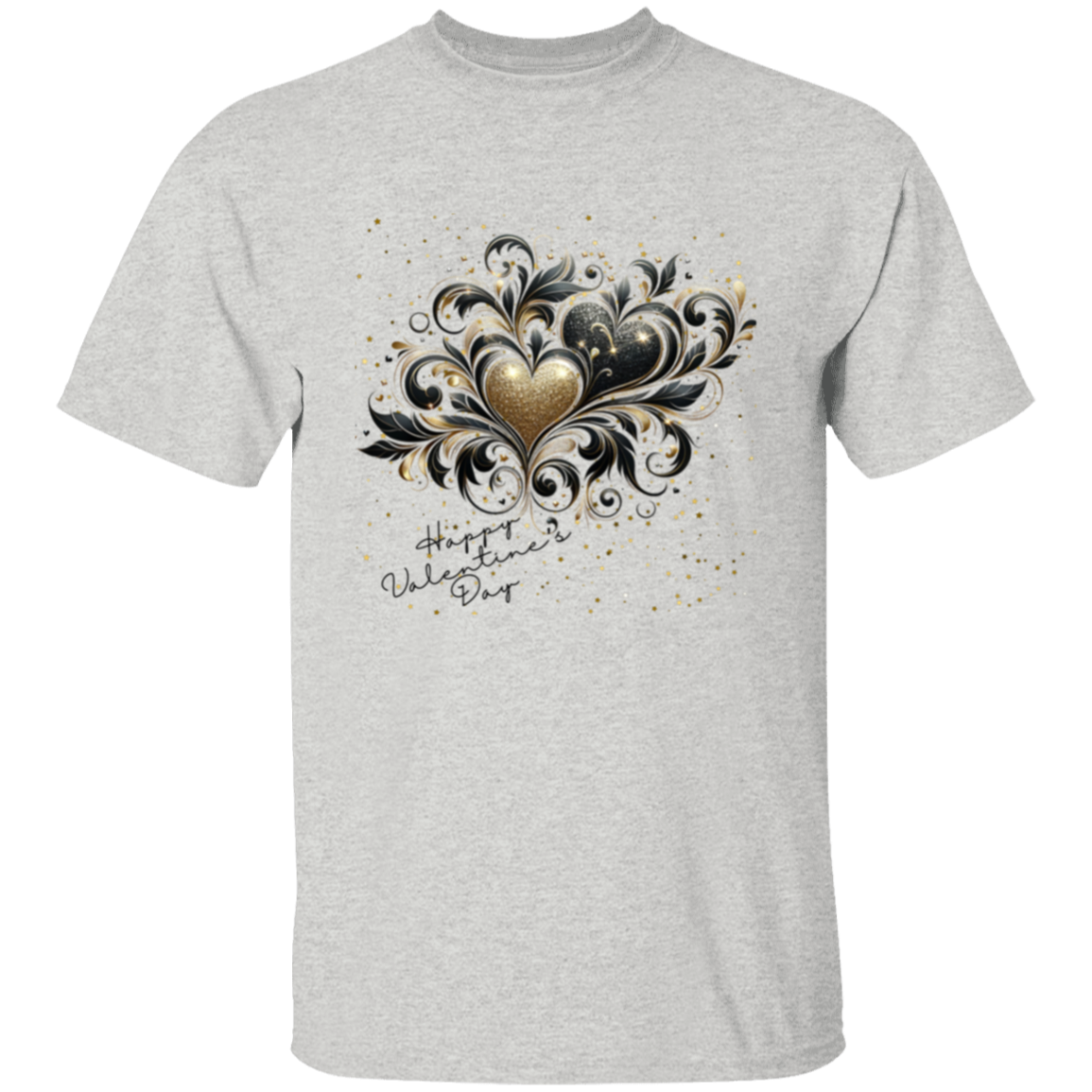 Camiseta con confeti del día de San Valentín