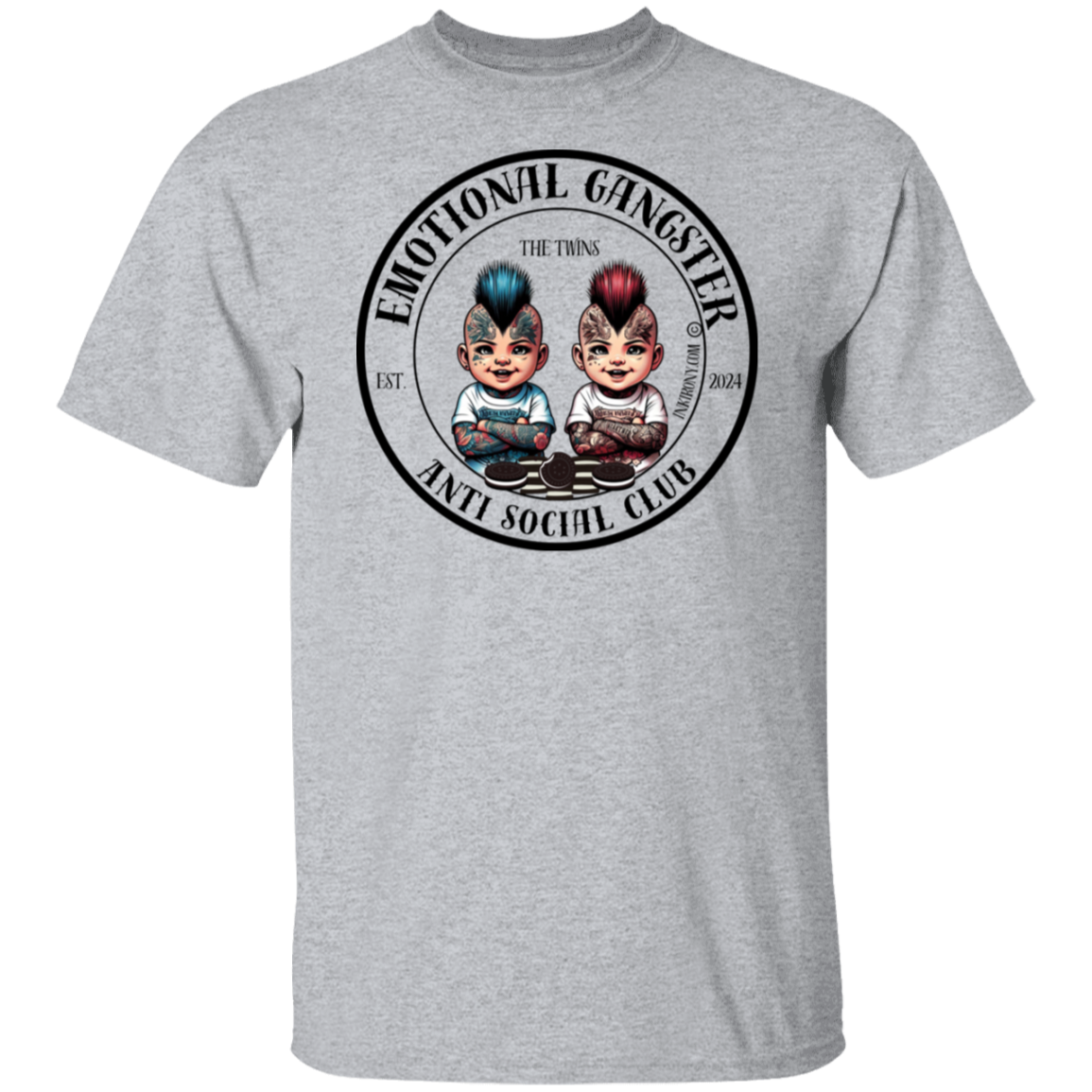 Camiseta de los gemelos: Gangster emocional