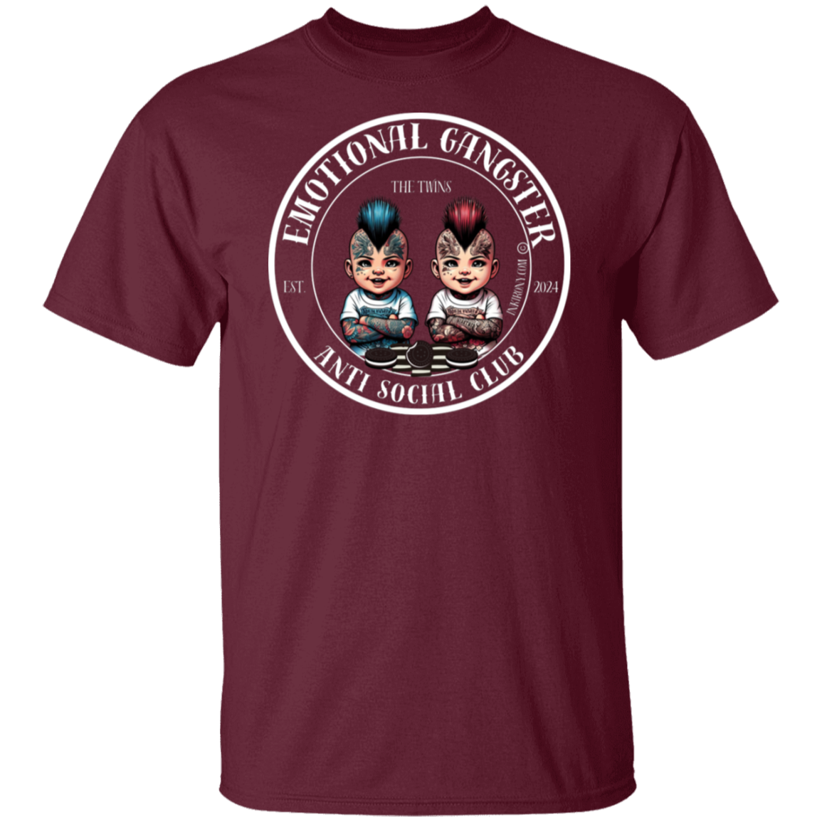 Camiseta de los gemelos: Gangster emocional