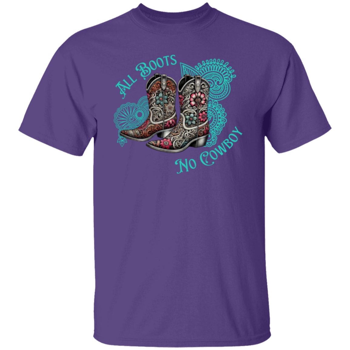 Camiseta All Boots No Cowboy