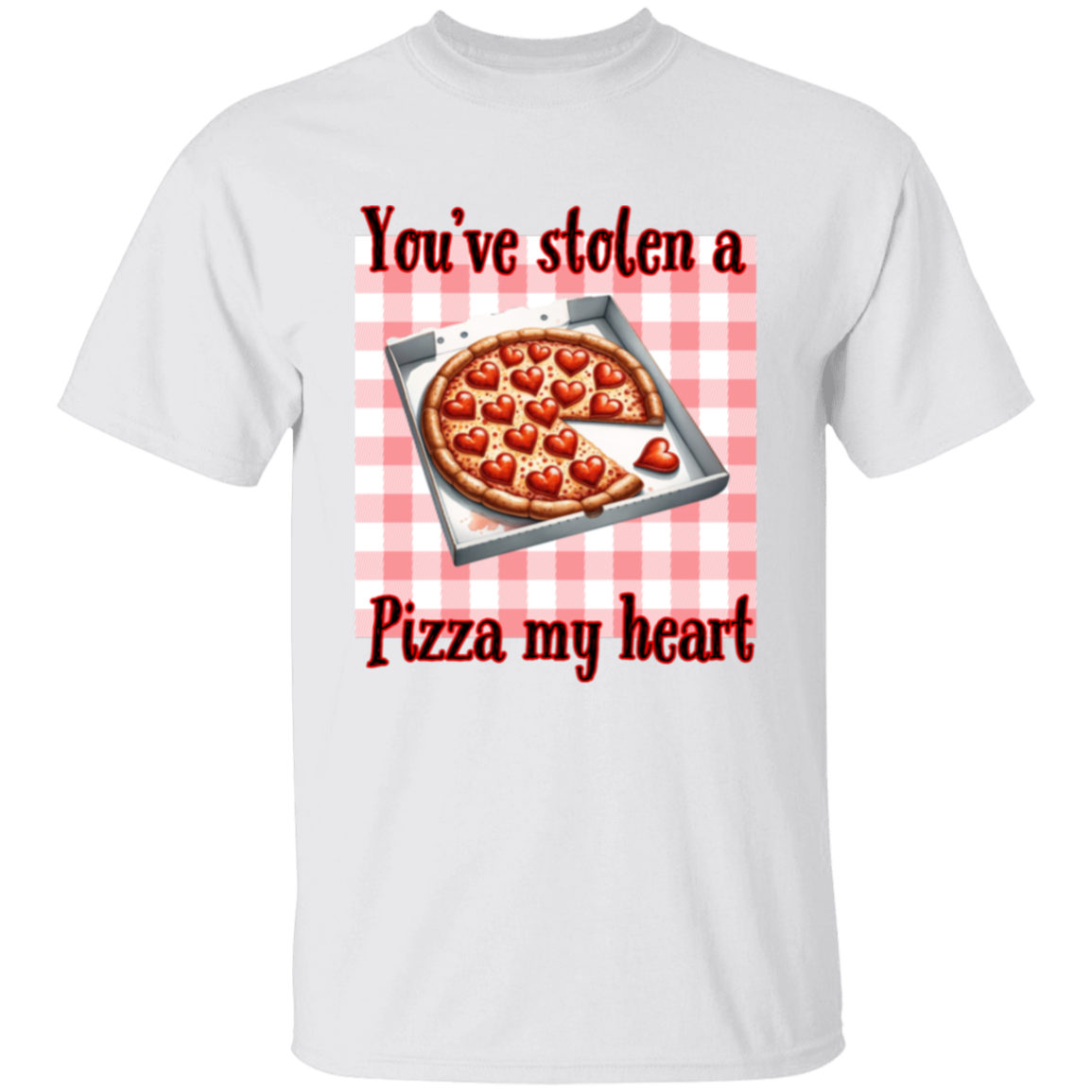 Camiseta Pizza Mi Corazón