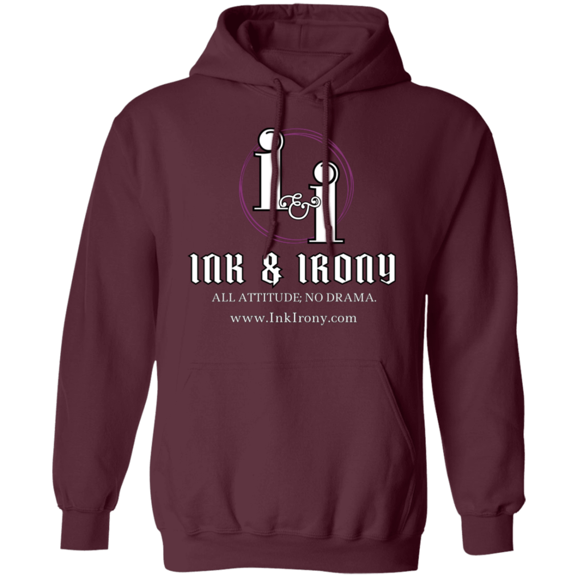 Sudadera con capucha Ink &amp; Irony