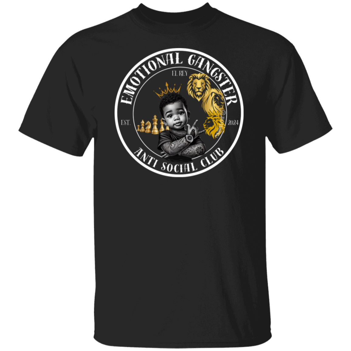 Camiseta El Rey - Gangster Emocional
